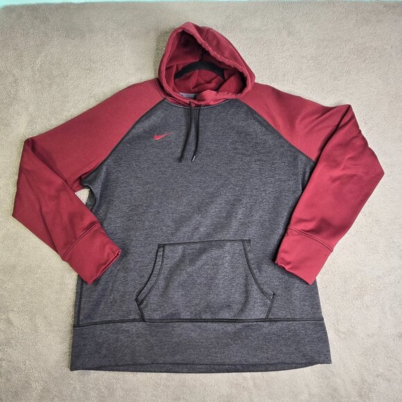 Nike Other - Nike Therma Fit Hoodie XXL Montana Griz Athletic Pullover Sweatshirt Grizzlies